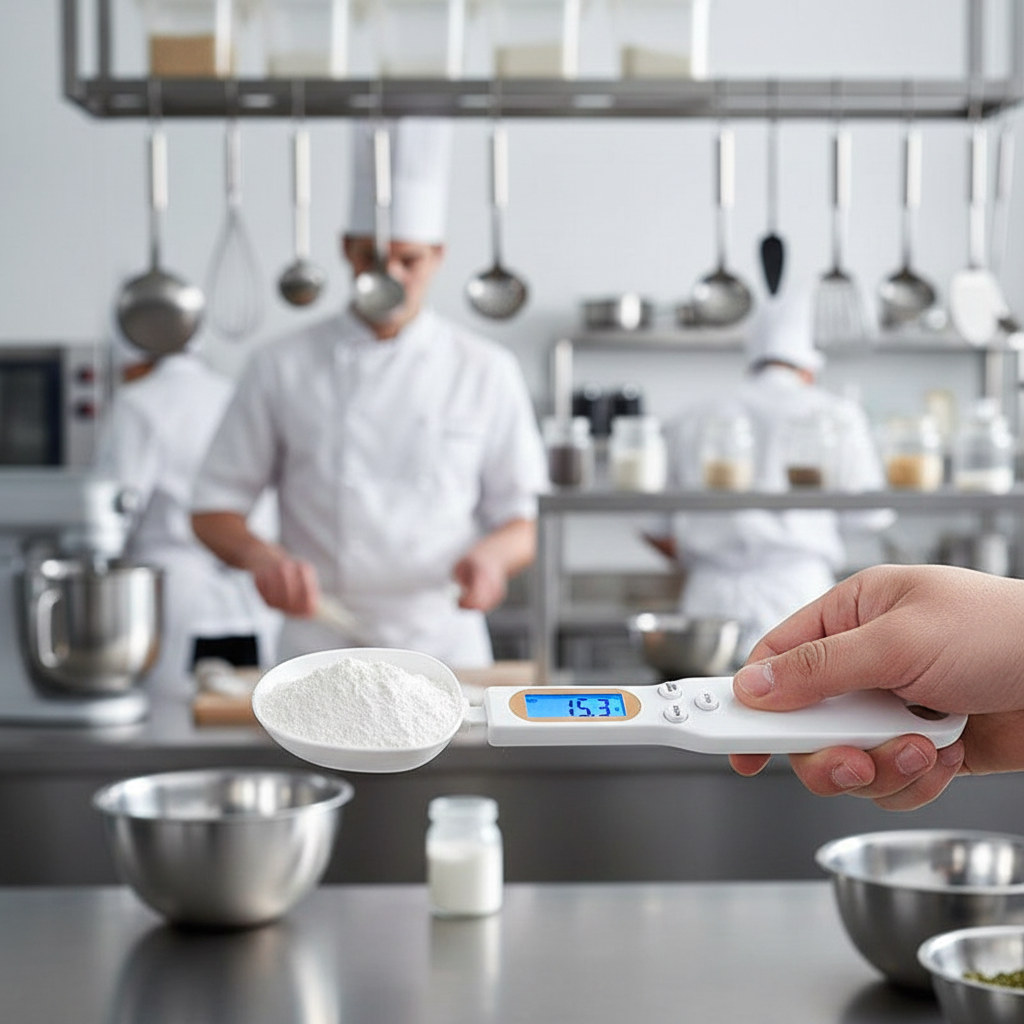 Mini Spoon Scale Digital Kitchen Scale Electronic LCD Food Scale 0.1-500g Cooking Flour Milk Coffee Powder Weight Measure Spoon